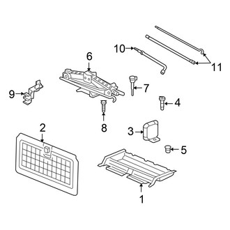 Chrysler OE - Rear Body & Floor - Interior Trim (Flex / Gas)