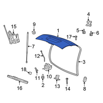 Chrysler OE - Rear Liftgate