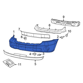 Chrysler OE - Front Bumper Cover