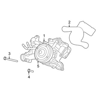 Chrysler OE - Cooling - Water Pump