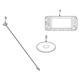 Chrysler OE - Electrical - Navigation System Components (FULL HYBRID EV-GAS (FHEV))