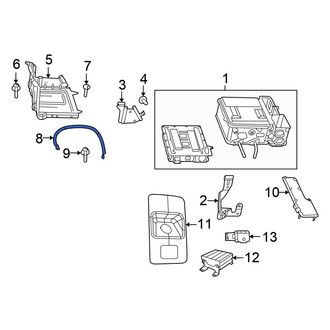 Chrysler OE - Battery Ground Strap