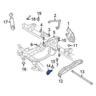 Chrysler OE - Front Right Torsion Bar Adjusting Arm