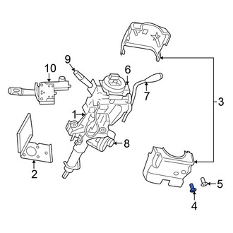 Chrysler OE - Steering Column Cover Screw