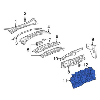 Chrysler OE - Front Outer Engine Compartment Insulation