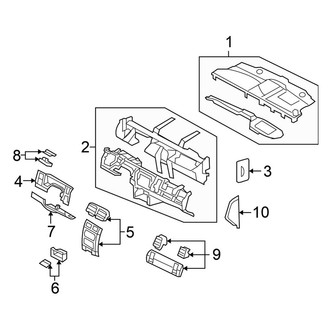 Chrysler OE - Instrument Panel (FULL HYBRID EV-GAS (FHEV))