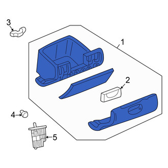 Chrysler OE - Front Glove Box