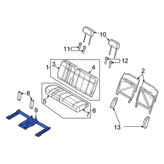 Chrysler OE - Rear Seat Frame