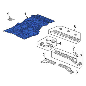 Chrysler OE - Rear Floor Pan
