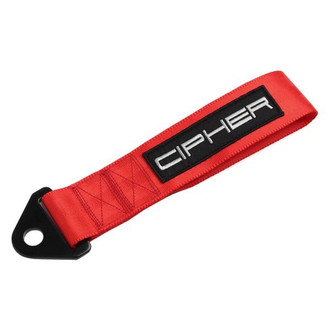 Cipher Auto® - 2" Towing Straps, Red