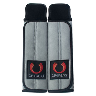 Cipher Auto® - 3" Harness Pads, Gray