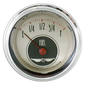 Classic Instruments® - All American Nickel Series 2-1/8" Fuel Level Gauge, 75-10