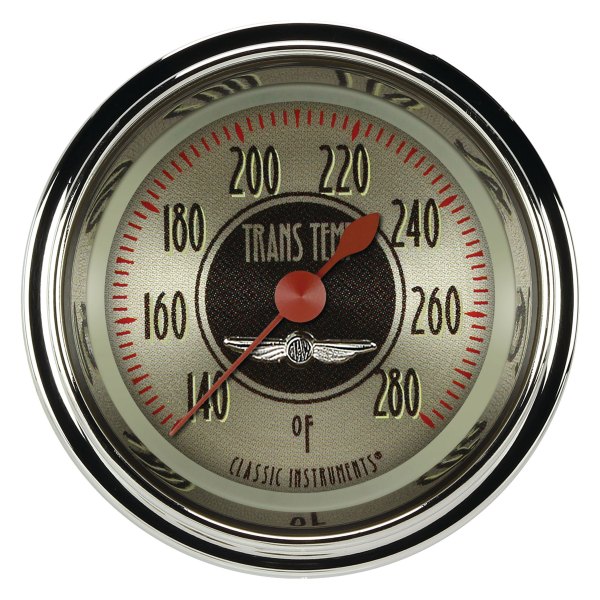 Classic Instruments® - All American Nickel Series 2-1/8" Transmission Temperature Gauge