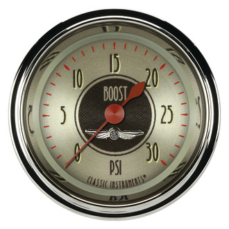 Classic Instruments® - All American Nickel Series Boost Gauge