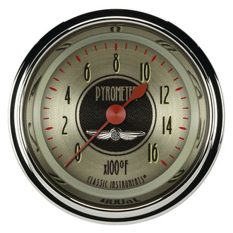 Classic Instruments® - All American Nickel Series 2-1/8" Pyrometer Gauge