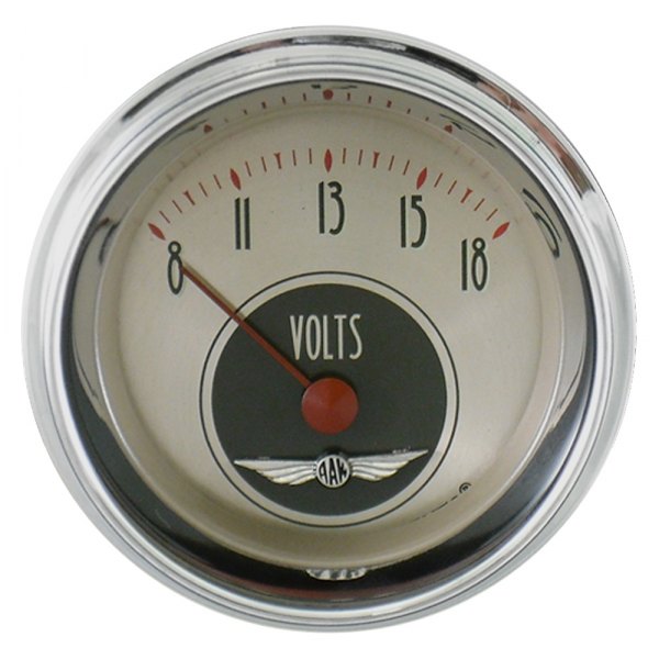 Classic Instruments® - All American Nickel Series 2-1/8" Voltmeter, 8-18 V