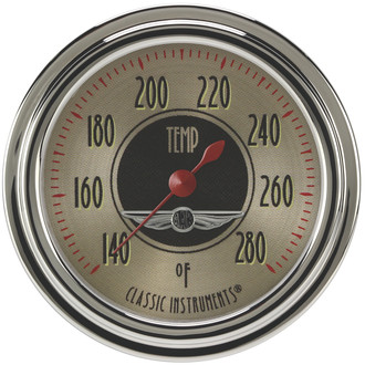 Classic Instruments® - All American Nickel Series 2-5/8" Water Temperature Gauge
