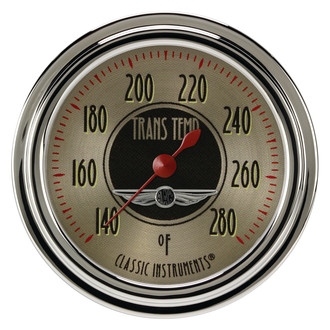 Classic Instruments® - All American Nickel Series Transmission Temperature Gauge