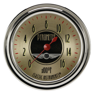 Classic Instruments® - All American Nickel Series Pyrometer Gauge