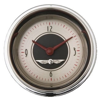 Classic Instruments® - All American Nickel Series 2-1/8" Clock