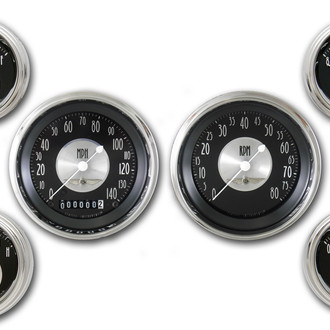 Classic Instruments® - All American Tradition Series 3-3/8" Custom 6-Gauge Set