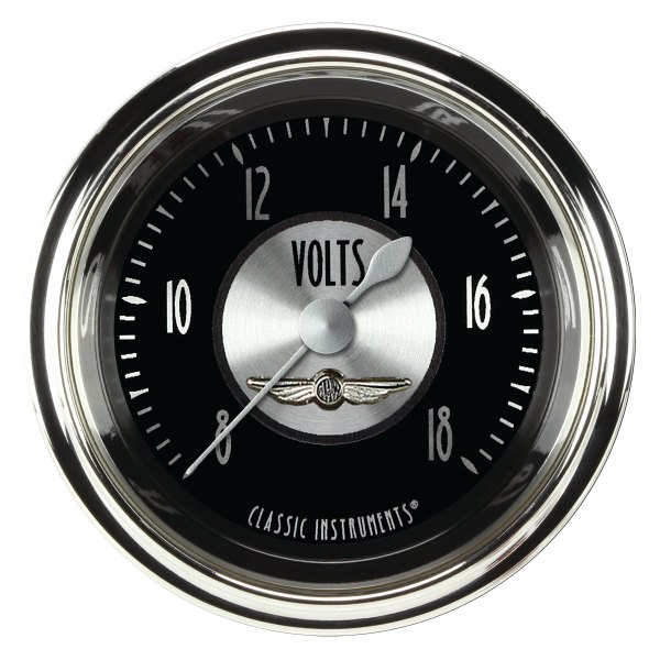Classic Instruments® - All American Tradition Series 2-1/8" Voltmeter, 8-18 V