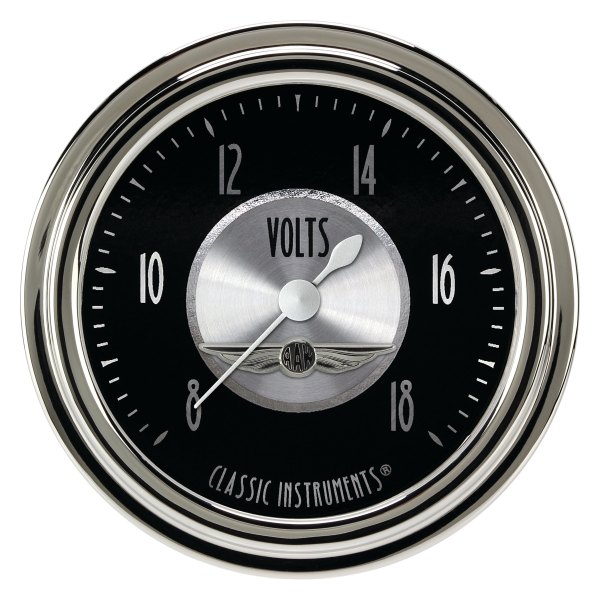 Classic Instruments® - All American Tradition Series 2-5/8" Voltmeter, 8-18 V