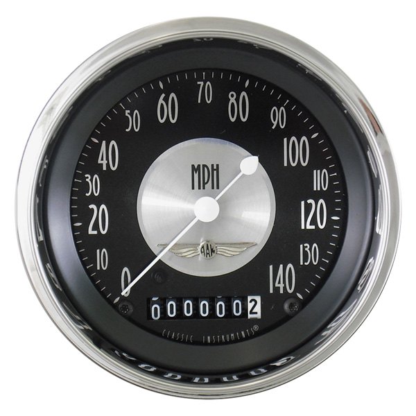 Classic Instruments® - All American Tradition Series 3-3/8" Speedometer, 140 MPH