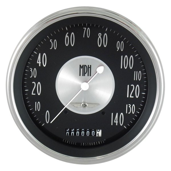 Classic Instruments® - All American Tradition Series 4-5/8" Speedometer, 140 MPH
