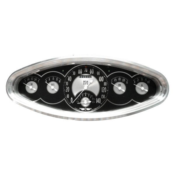 Classic Instruments® - All American Tradition Series 6-Gauge Instrument Cluster Package