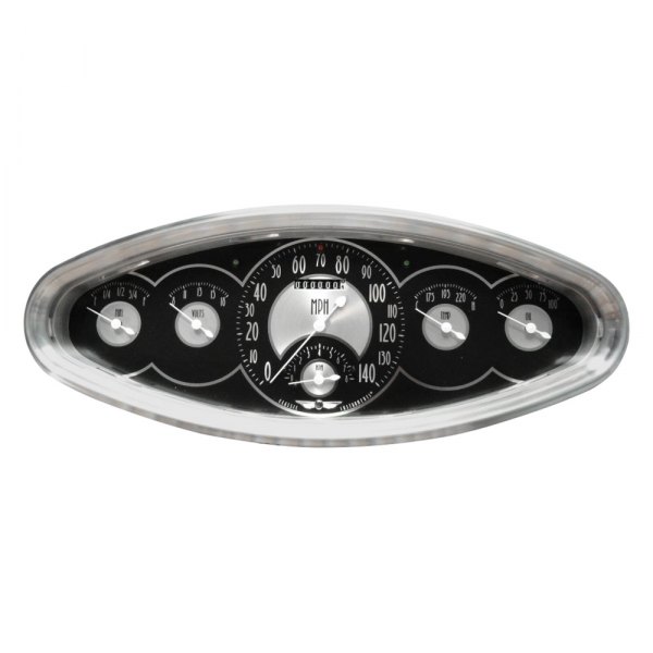 Classic Instruments® - All American Tradition Series 6-Gauge Instrument Cluster Package