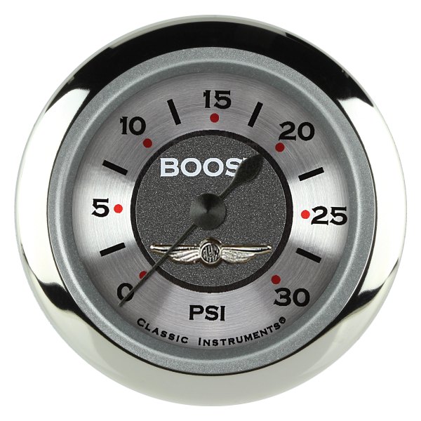Classic Instruments® - All American Series 2-1/8" Boost Gauge, 30 psi