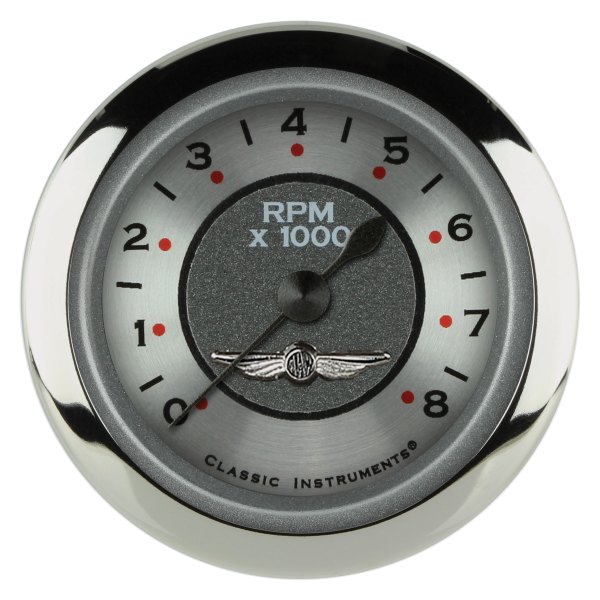 Classic Instruments® - All American Series 2-1/8" Tachometer, 8,000 RPM