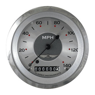 Classic Instruments® - All American Series 3-3/8" Speedometer, 140 MPH