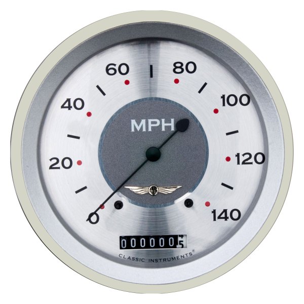 Classic Instruments® - All American Series 4-5/8" Speedometer, 140 MPH