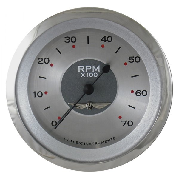 Classic Instruments® - All American Series 3-3/8" Tachometer, 7,000 RPM