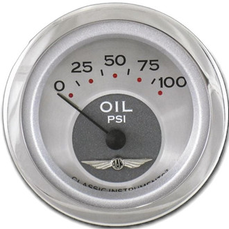 Classic Instruments® - All American Series Oil Pressure Gauge, 100 psi