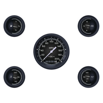 Classic Instruments® - AutoCross Series 3-3/8" Custom 5-Gauge Set