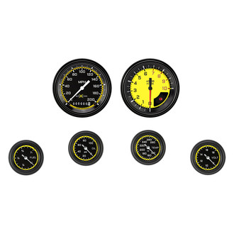 Classic Instruments® - AutoCross Series 3-3/8" Custom 6-Gauge Set