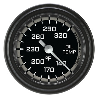 Classic Instruments® - AutoCross Series 2-1/8" Oil Temperature Gauge