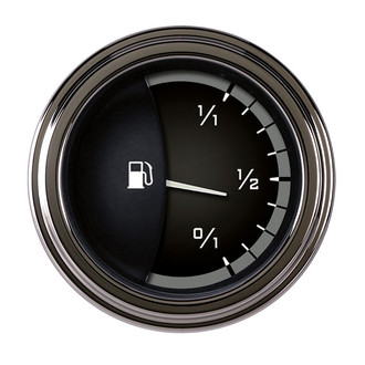 Classic Instruments® - AutoCross Series 2-1/8" Fuel Level Gauge, 0-90