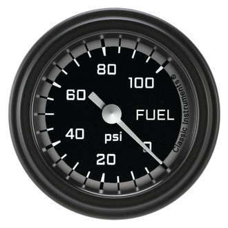 Classic Instruments® - AutoCross Series 2-1/8" Fuel Pressure Gauge, 100 psi