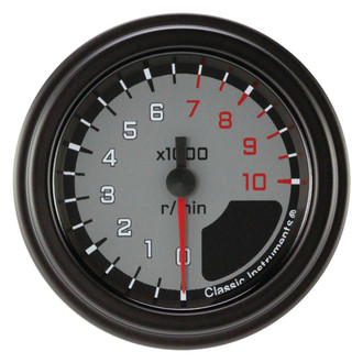 Classic Instruments® - AutoCross Series 2-1/8" Tachometer, 8,000 RPM