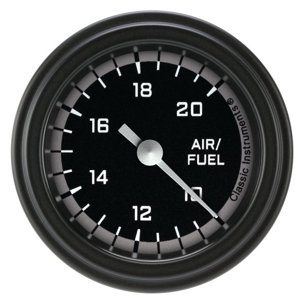 Classic Instruments® - AutoCross Gray Series 2-1/8" Air/Fuel Ratio Gauge