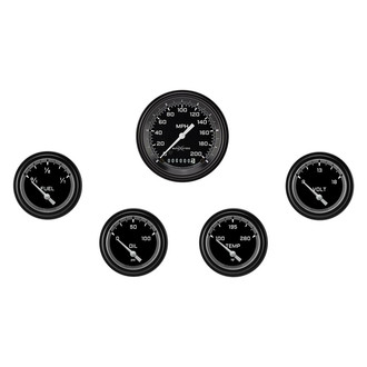 Classic Instruments® - AutoCross Series 3-3/8" Custom 5-Gauge Set