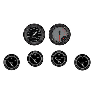 Classic Instruments® - AutoCross Series 3-3/8" Custom 6-Gauge Set