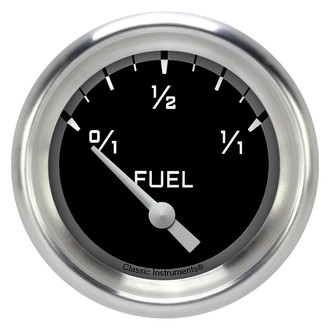 Classic Instruments® - AutoCross Series 2-5/8" Fuel Level Gauge, 75-10