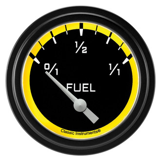 Classic Instruments® - AutoCross Series 2-5/8" Fuel Level Gauge, 0-90