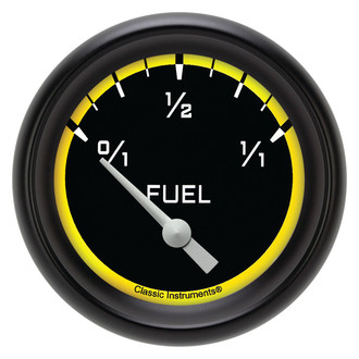 Classic Instruments® - AutoCross Series 2-5/8" Fuel Level Gauge, 0-90