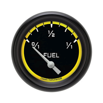 Classic Instruments® - AutoCross Series 2-5/8" Fuel Level Gauge, 0-30